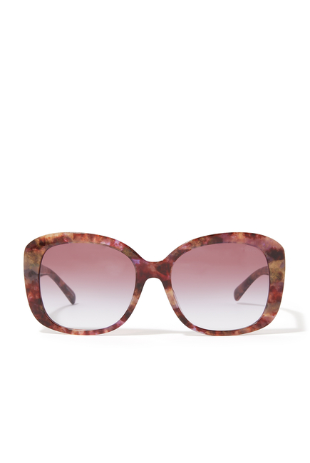 Oversized D-Frame Sunglasses