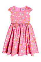 Kids Cotton Teddy Bear Dress