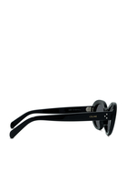 Oval-frame Sunglasses