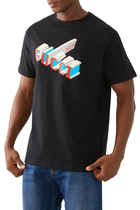 3D Logo Print T-Shirt