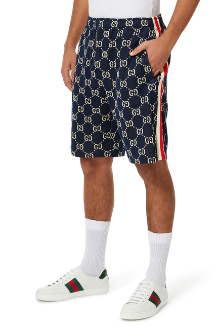 Gucci GG Jacquard Jersey Shorts