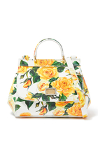 Kids Sicily Floral-Print Mini Bag