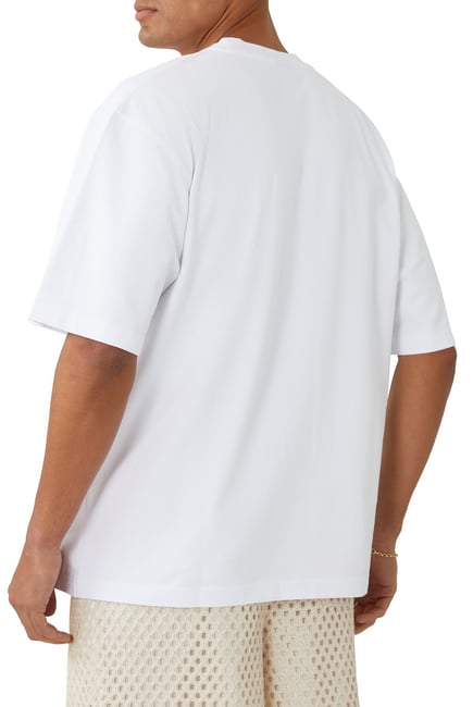 Le T-Shirt Raphia Cotton T-Shirt