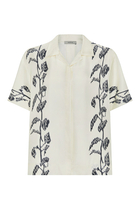 Montauk Silk Short Sleeved Pyjama Top