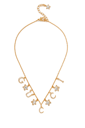 Gucci Script Necklace