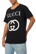 Interlocking G Logo Cotton T-Shirt