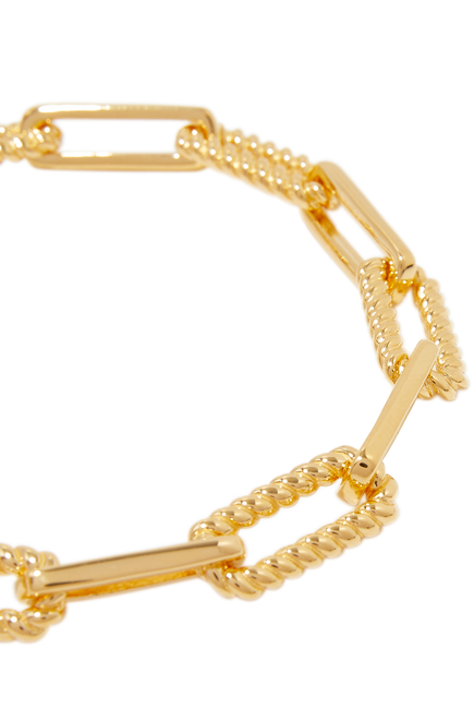 Gold Coterie Chain Bracelet