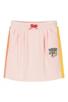 Kids Varsity Tiger Cotton Skirt