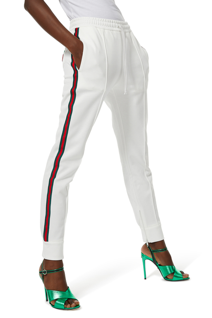 Piquet Jersey Trousers