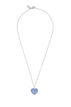 Enamel Heart Short Pendant Boxed Necklace