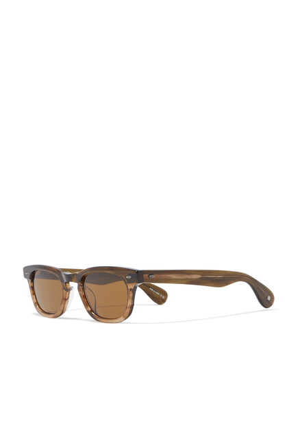 Lo-B Bamboo Fade Sunglasses