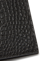 Bi-fold Alligator Leather Wallet