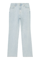 Liam High Rise Straight Jeans