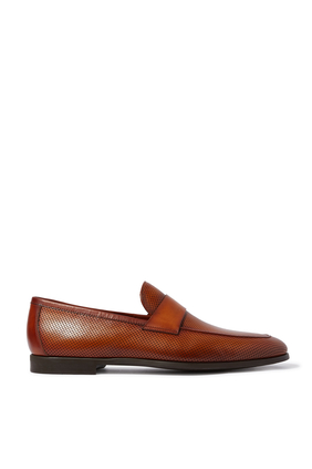 Aston Perforated Loafers
