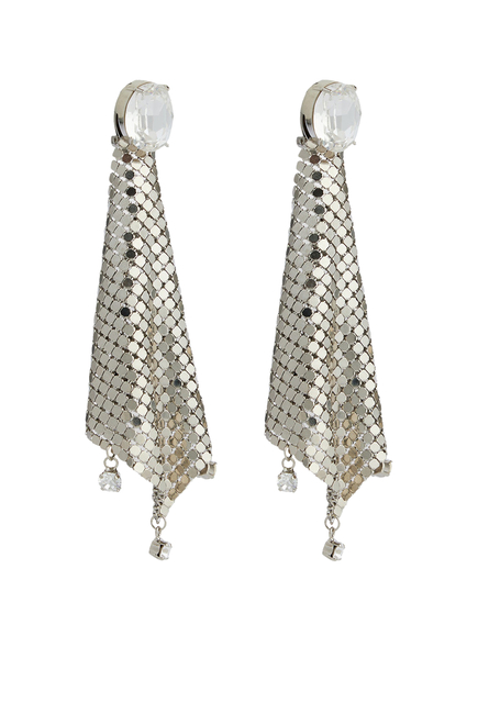 Pixel Strass Drop Earrings