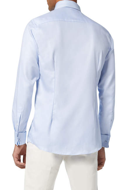 Contemporary Fit Twill Shirt