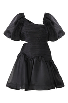 Joan Puff Sleeve Mini Dress
