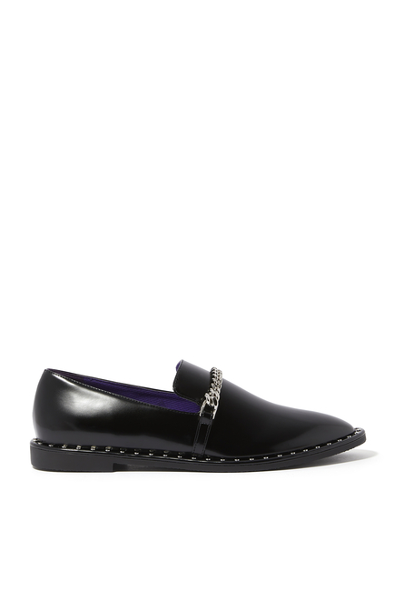 Falabella Chain-Link Loafers