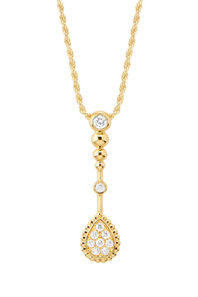 Serpent Boheme XS Motif Pendant Necklace, 18k Yellow Gold & Diamonds