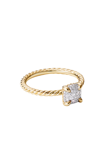 Diamond Petite Chatelaine Ring