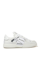  VL7N Leather and Suede Sneakers