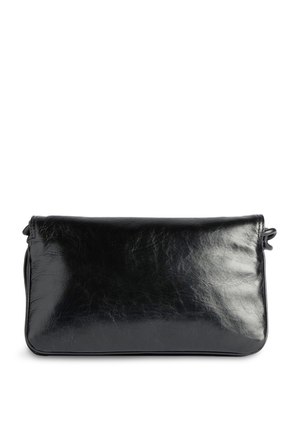 BB Soft Flap Small Leather Crossbody Bag