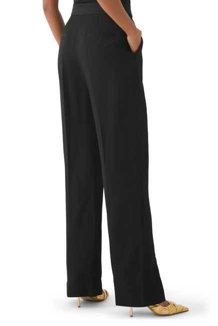 High-Waisted Trousers