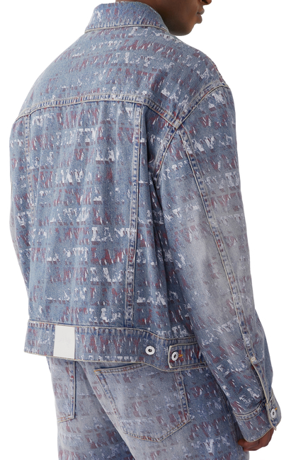 X Future Cross Front Denim Jacket