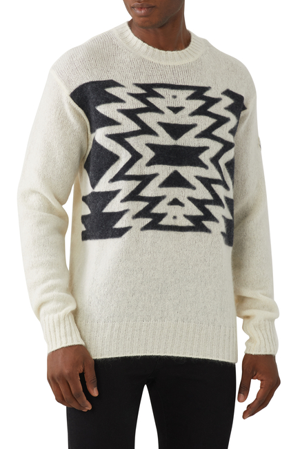 Graphic Crewneck Sweater