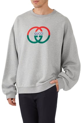 Logo Cotton Jersey Sweatshirt