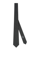 Interlocking G Silk Wool Tie