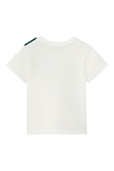 Kids Logo Cotton T-Shirt