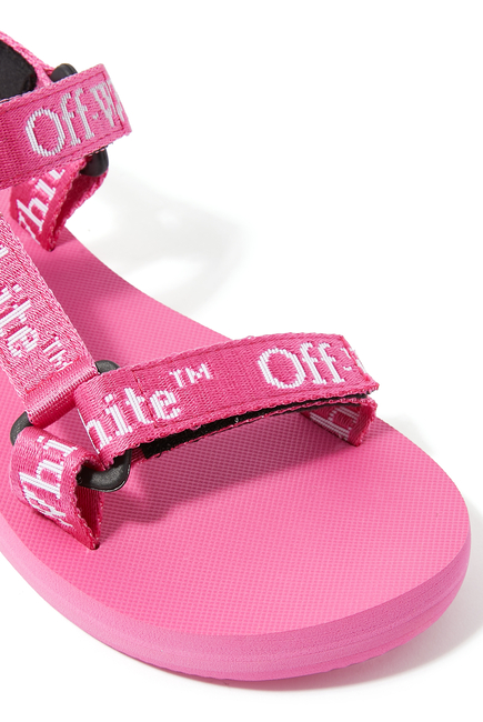 Kids Bookish Print Sandals