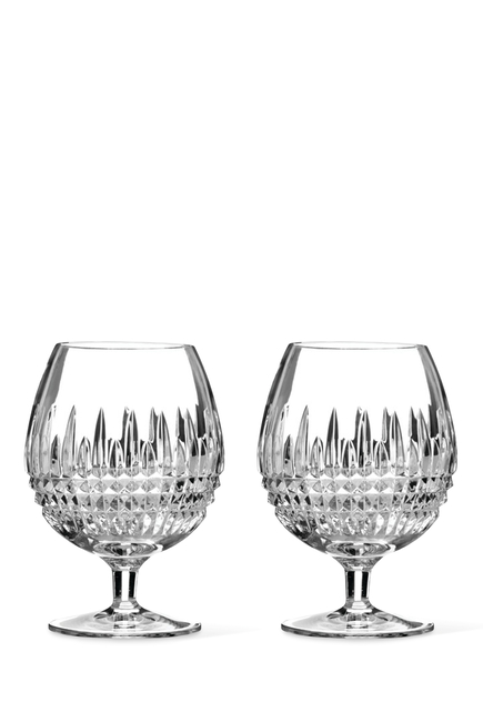Lismore Diamond Glasses, Set of Two