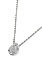 Serpent Bohème S Motif Pendant, Paved with Diamonds