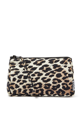 Leopard Print Wash Bag