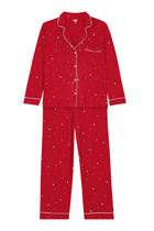 William Printed Pajama Set