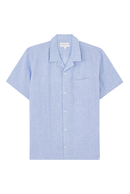 Monaco Short Sleeve Linen Shirt