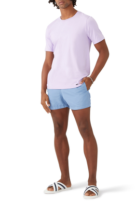 Frescobol Carioca - Men - Straight-Leg Short-Length Printed Swim Shorts Neutrals - M