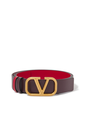 Valentino Garavani Reversible VLogo Signature Belt