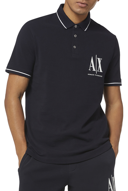 Buy Armani Exchange ICON PROJECT SS REGULAR POLOS:OASIS:XL for Mens |  Bloomingdale's UAE