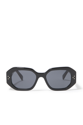 Dots Oval Sunglasses