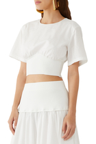 Adair Crewneck Crop Top