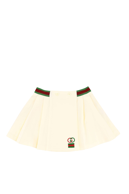 Gucci Gucci Tennis Cotton Skirt
