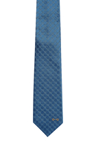 Monogram Print Tie