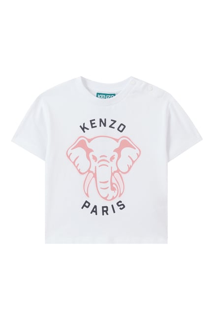 Kids Elephant Logo T-Shirt