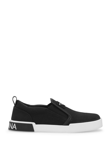 Kids Portofino Slip-On Canvas Sneakers