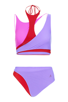 Layered Crop Bikini Set