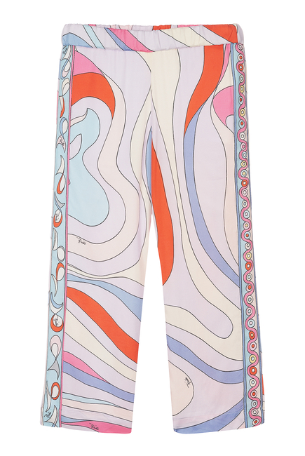 Kids Iride Print Trouser