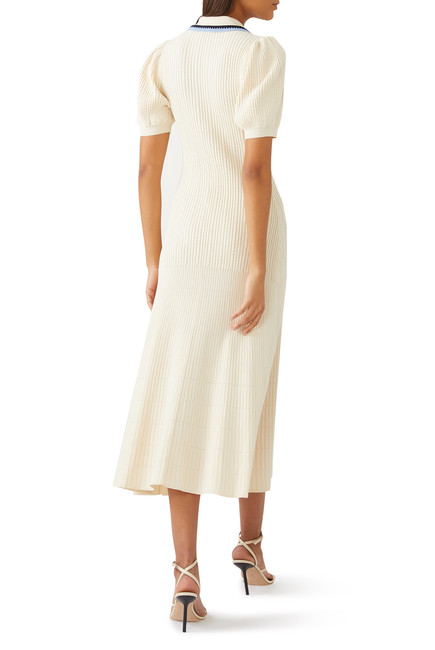 Long Knit Dress with S Patch